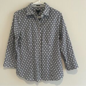 Talbots Non-Iron Perfect Shirt, Size 10